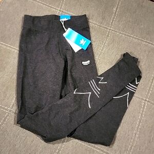 NWT Adidas Leggings Yoga Pants Mid Rise Regular Length 2XS